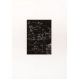 Joseph Beuys. Tafel I, II, III. 1980. 3 Blatt Siebdrucke. Jeweils signiert. Schellmann 326-328.