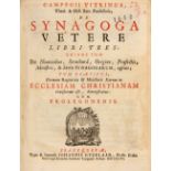 C. Vitringa, De synagoga vetere libri tres. 2 Tle. in 1 Bd. Franeker 1696.