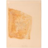 Joseph Beuys. Materie (aus: Schwurhand) 1980. Radierung mit Aquatinta und Lithographie. Signiert. Ex