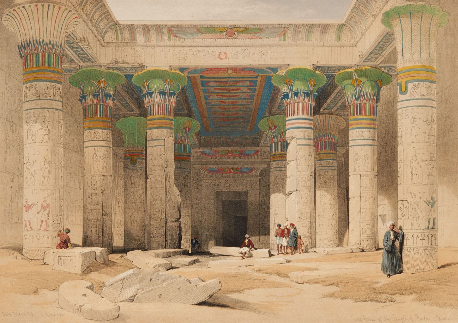 D. Roberts, Egypt & Nubia. 3 Bände. London 1846-49. - Image 15 of 15