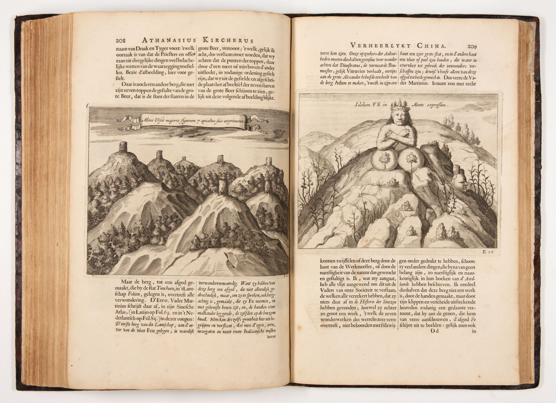 A. Kircher, Toonneel van China. Amsterdam 1668. - Image 3 of 4