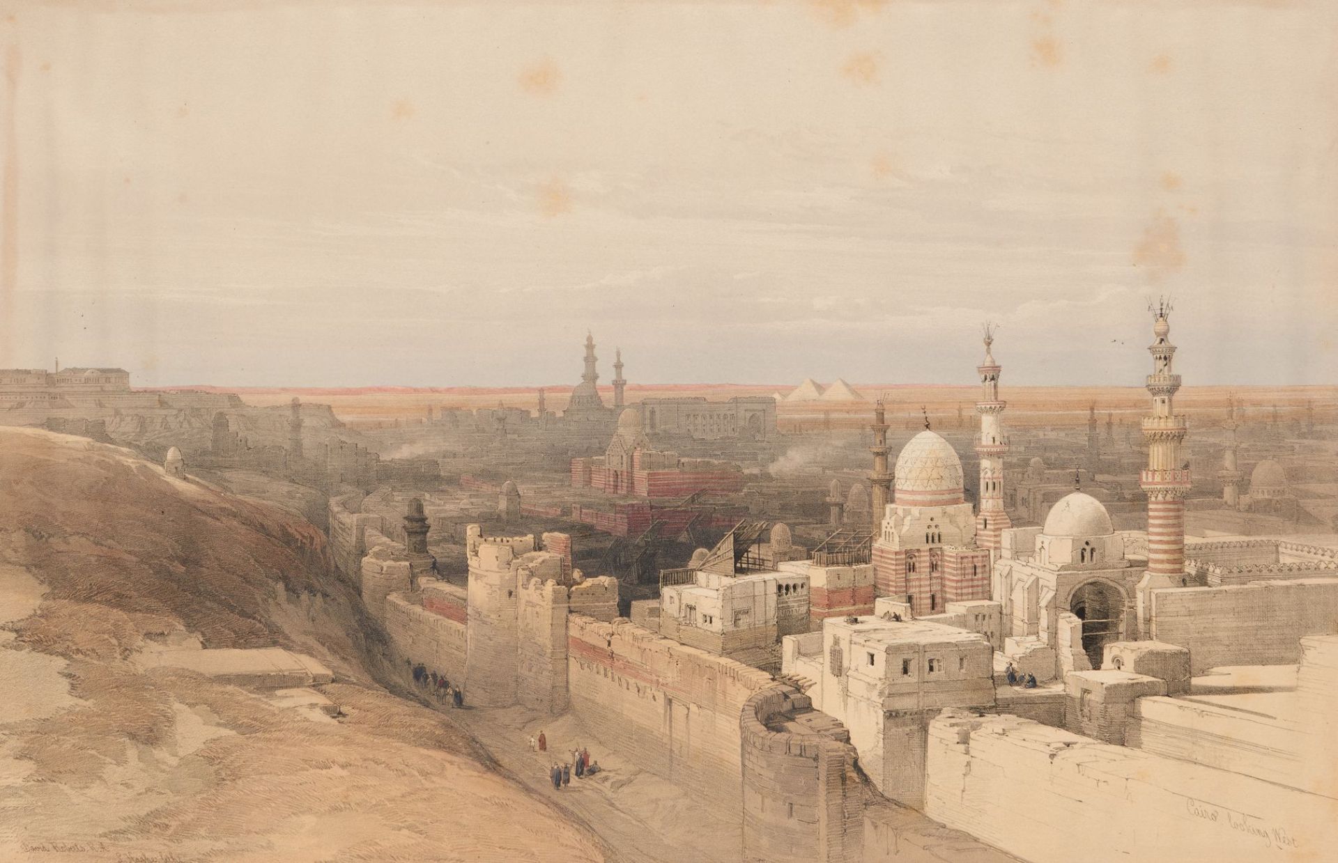 D. Roberts, Egypt & Nubia. 3 Bände. London 1846-49. - Image 5 of 15