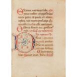 Latein. Stundenbuch. Norditalien, 15. Jahrhundert.