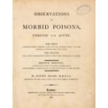J. Adams, Morbid poisons. 2. Aufl. London 1807.