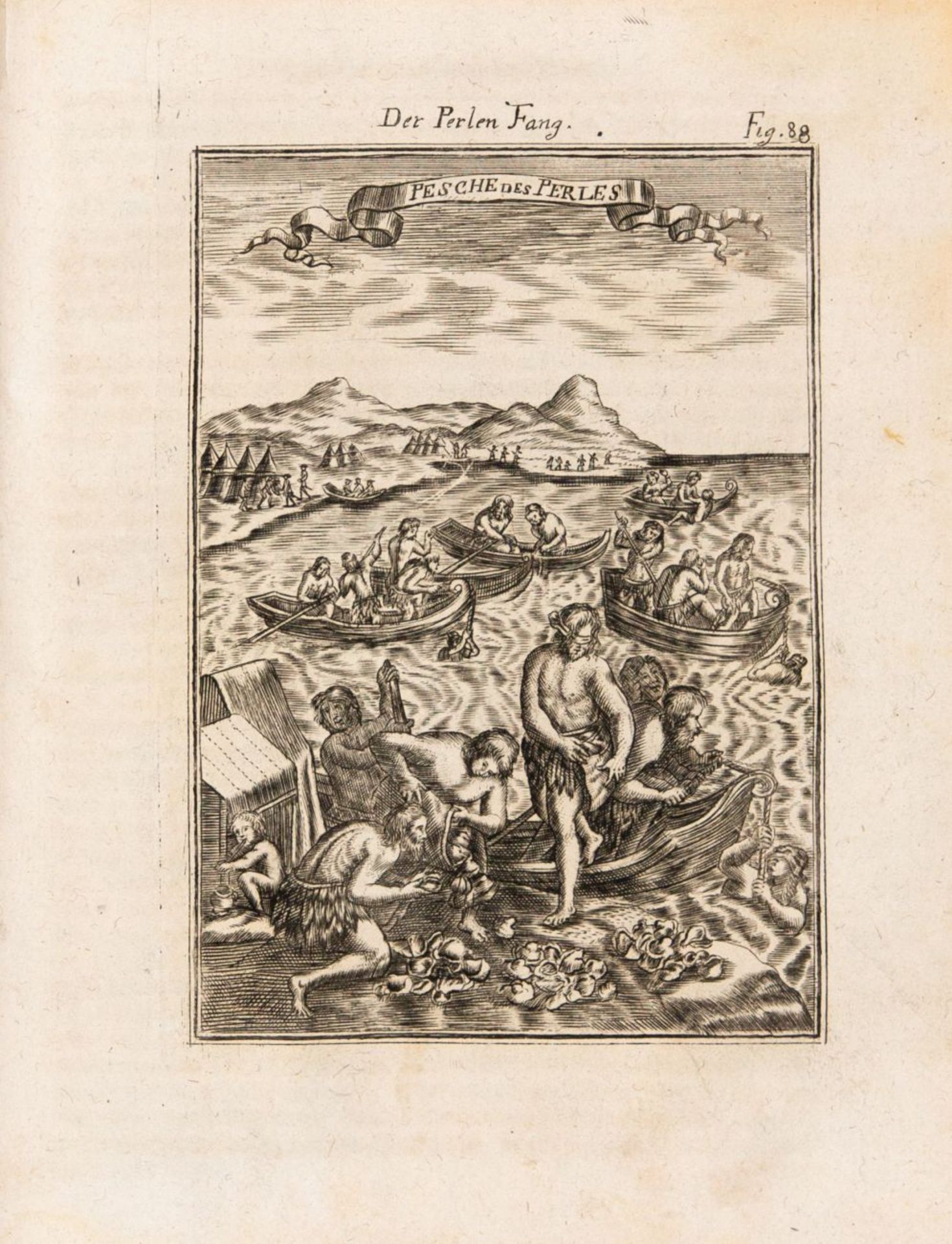 A. Manesson Mallet, Beschreibung des ganzen Welt-Kreises. 4 Bde. Ffm. 1719. - Image 3 of 7