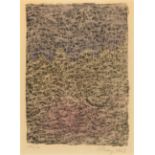 Marc Tobey. Ohne Titel. 1967. 2 Blatt Farblithographien. Je signiert. Ex. 106/150 bzw. nicht num.