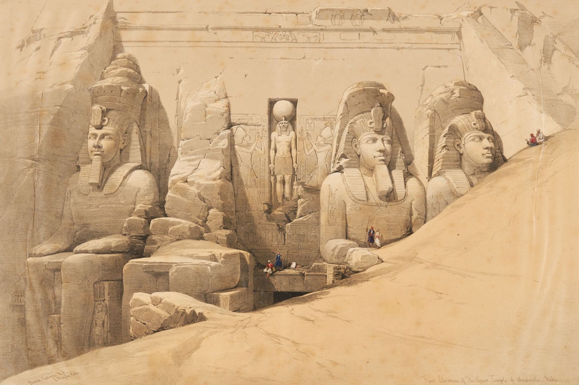 D. Roberts, Egypt & Nubia. 3 Bände. London 1846-49. - Image 11 of 15