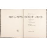 T. Mann, Der Tod in Venedig. Mit e. Essay v. W. Koeppen. Acht sign. Radierungen von Kurt Steinel. Un