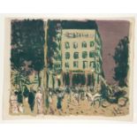 Pierre Bonnard. Les Boulevards (Aus: Insel - Mappenwerk). 1900. Farblithographie. Bouvet 72.