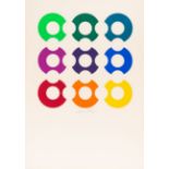 Victor Vasarely. Ohne Titel (Aus: Kölner Kunstmarkt). 1967. Farbserigraphie. Signiert. Ex. 11/150.