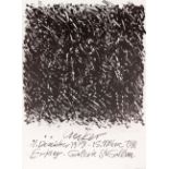 Günther Uecker. Uecker Erker-Galerie St. Gallen. 1979. Plakat, Lithographie. Signiert.