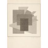 Ruth Wolf-Rehfeldt. Komposition. 1978 / Concrete Figure. 1979. 2 Blatt Zinkographien. Signiert und b