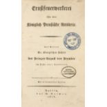 Ernstfeuerwerkerei für die Kgl. Preuss. Artillerie. Berlin 1818.