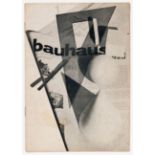 Bauhaus. Zeitschrift für Bau und Gestaltung. 2. Jg., Nr. 1. Dessau 1928.