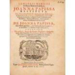 S. Maresius, Joanna Papissa restituta. Groningen 1658.