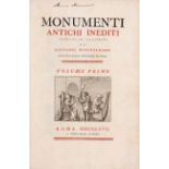 J. J. Winckelmann, Monumenti antichi inediti. 2 Bde. und Supplement in 3 Bdn. Rom 1767-1779.