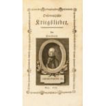 J. Rautenstrauch, Österreichische Kriegslieder. Wien 1779.