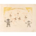 Salvador Dalí. Chinois (Aus: Le Cirque). 1965. Farbradierung mit Aquatinta. Signiert. Ex. 173/175. M