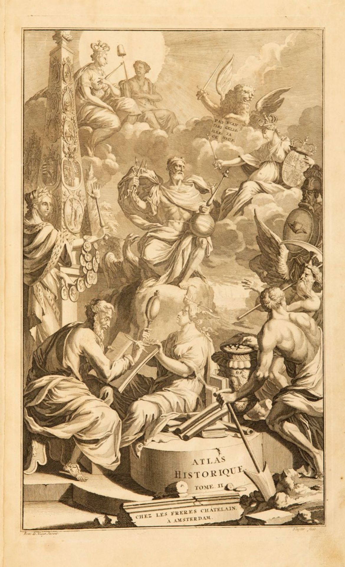 H. A. Châtelain, Atlas historique. 7 Bände. Amsterdam 1713-20. - Image 4 of 6