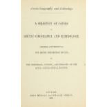 A selection of papers on arctic geography and ethnology. London 1875.