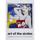 Roy Lichtenstein. Art of the Sixties - the aloha poster. 1993. Siebdruck, Plakat.