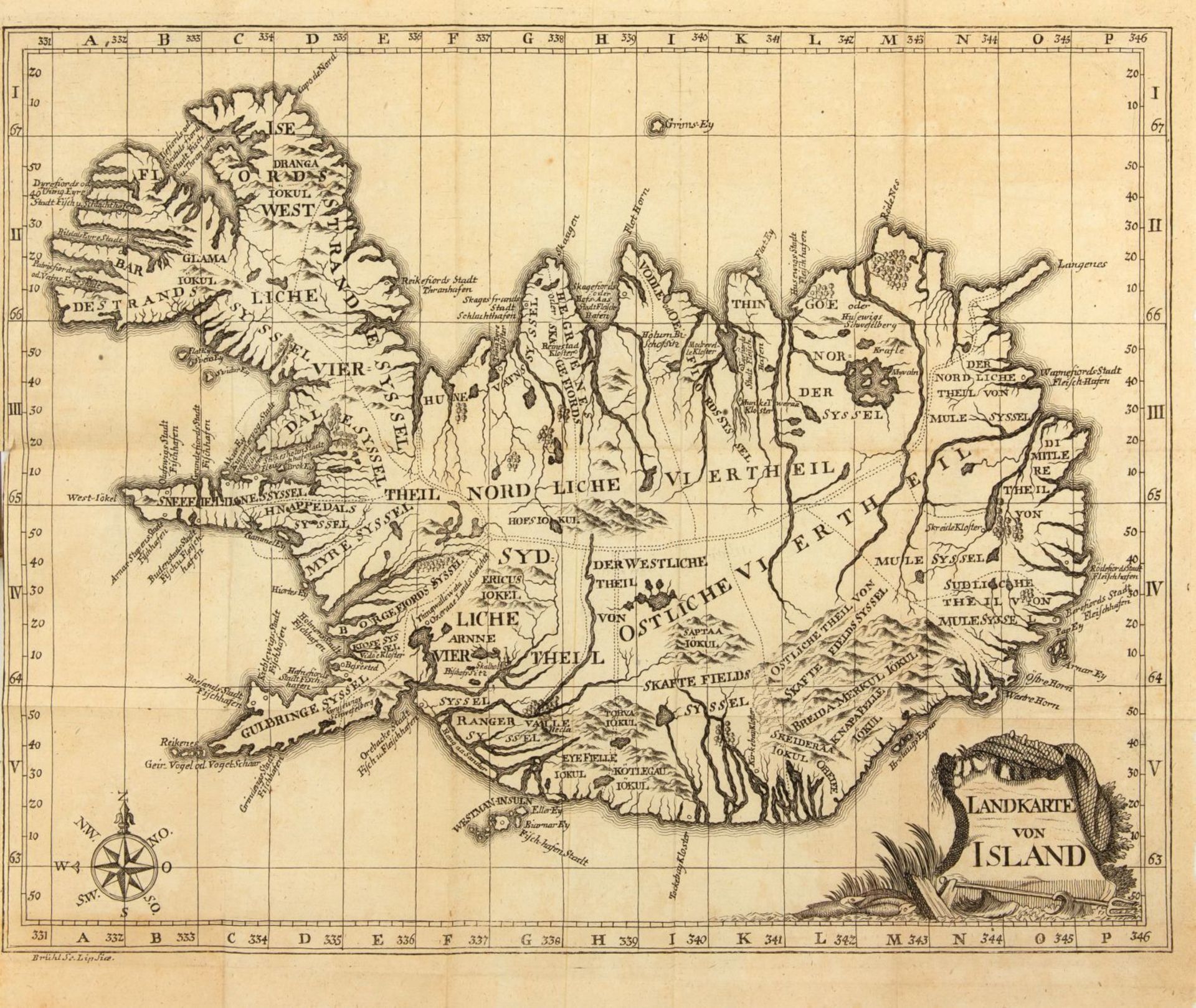 N. Horrebow, Zuverläsige Nachrichten von Island. Kopenhagen und Lpz. 1753. - Image 2 of 3