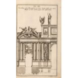 B. Ch. Sturm, Sammelband mit Architekturwerken. 6 Tle. in 1 Bd. Augsburg 1716-20.