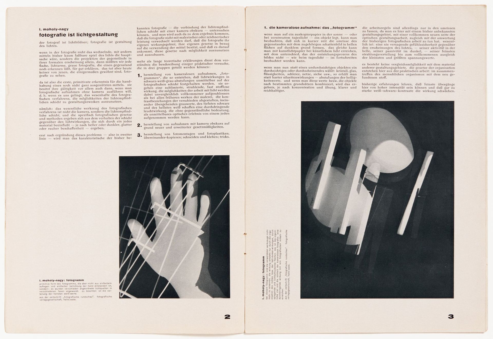 Bauhaus. Zeitschrift für Bau und Gestaltung. 2. Jg., Nr. 1. Dessau 1928. - Image 3 of 3