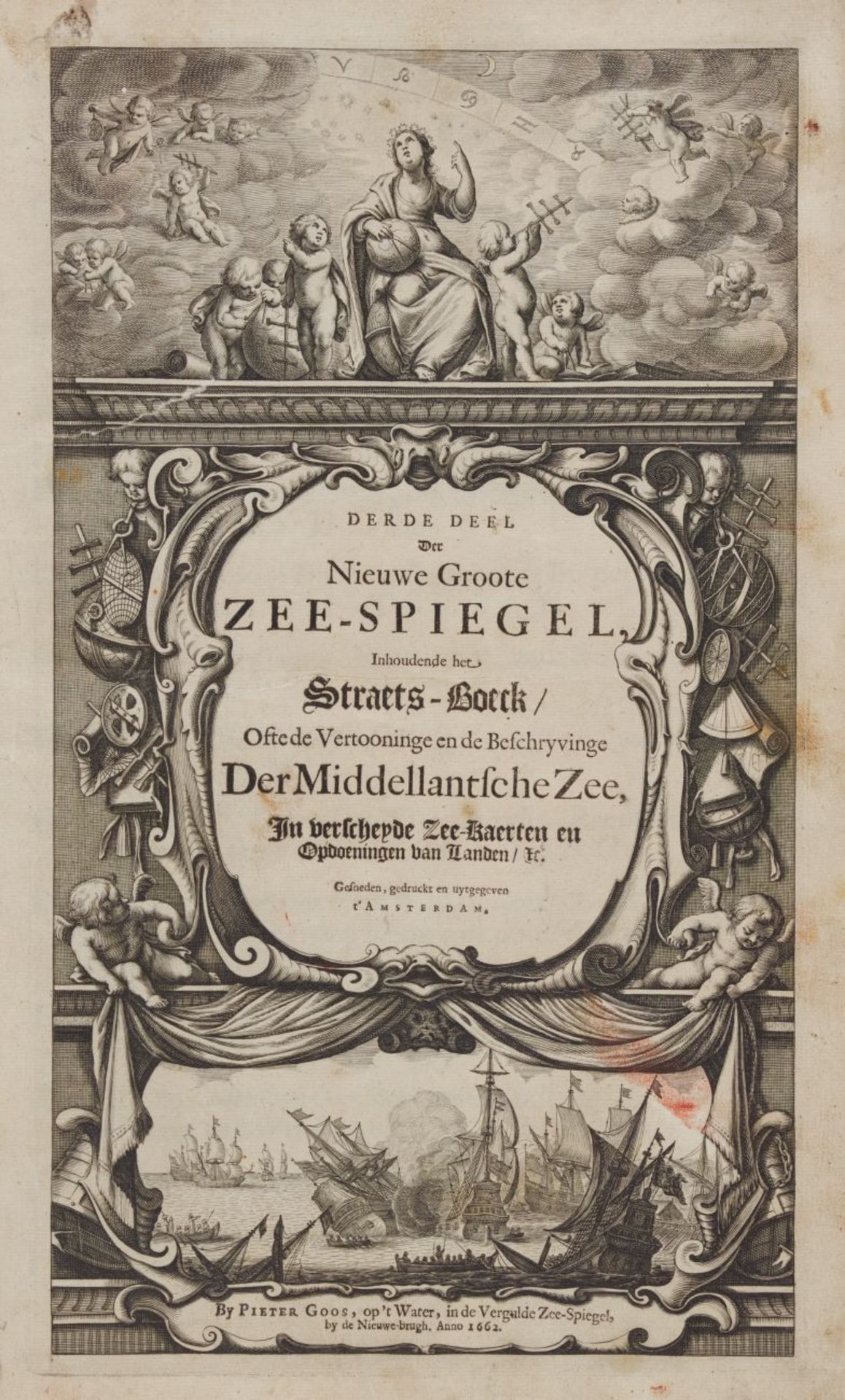 P. Goos, Nieuwe groote Zee-Spiegel. Teil III. Amsterdam 1662.