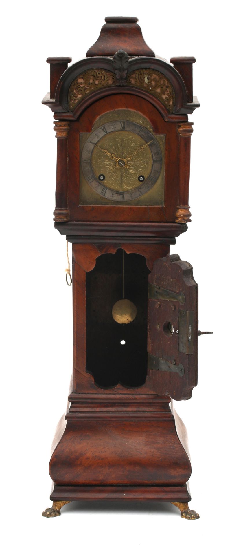 A miniature longcase clock, unsigned, 19th century. - Bild 2 aus 8