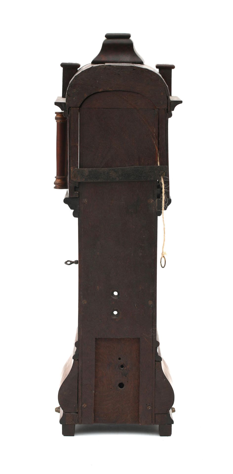 A miniature longcase clock, unsigned, 19th century. - Bild 5 aus 8