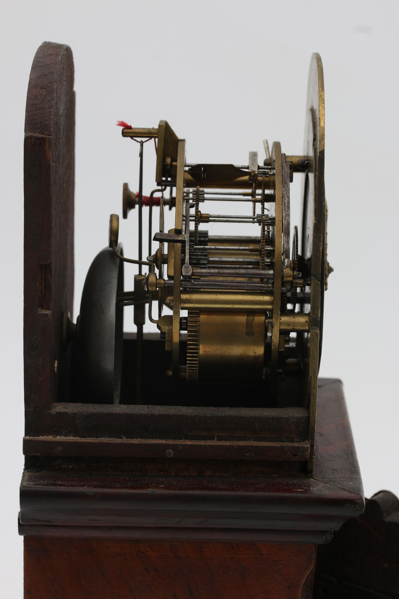 A miniature longcase clock, unsigned, 19th century. - Bild 8 aus 8