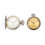 Two pocketwatches, Tramelan en Damas, ca. 1930's