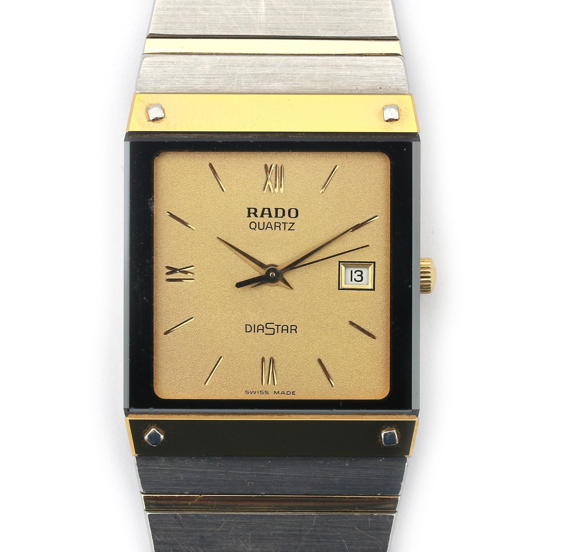 A steel Rado Diastar gentlemen's wristwatch