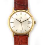 A goldplated gentlemen's dress watch by Omega, ca. 1960