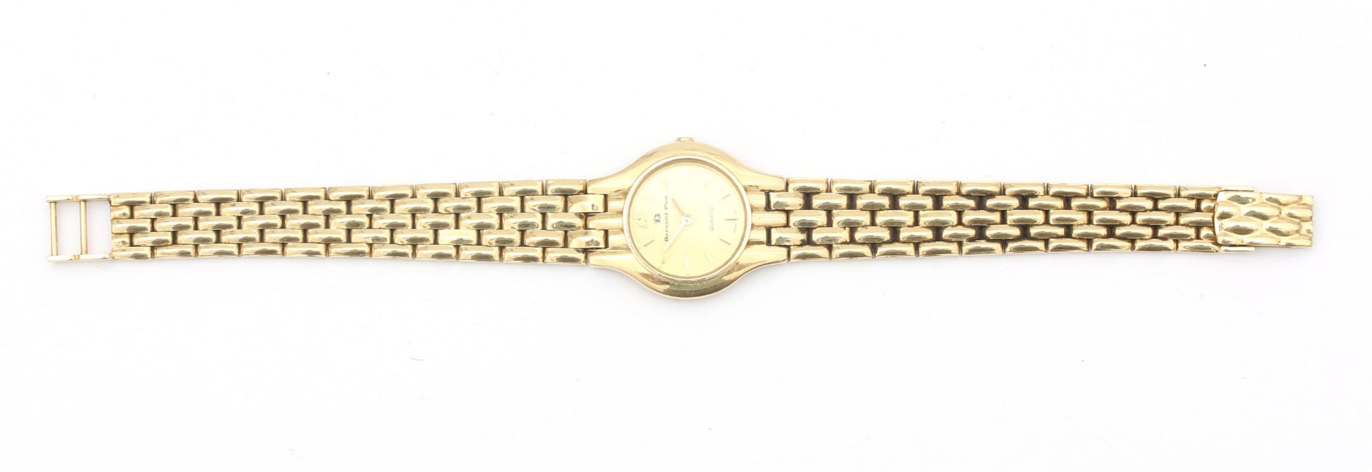 A 14 karat gold Bernhard Plot lady's wristwatch - Bild 2 aus 2