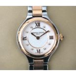 A two tone steel Frederique Constant lady's wristwatch