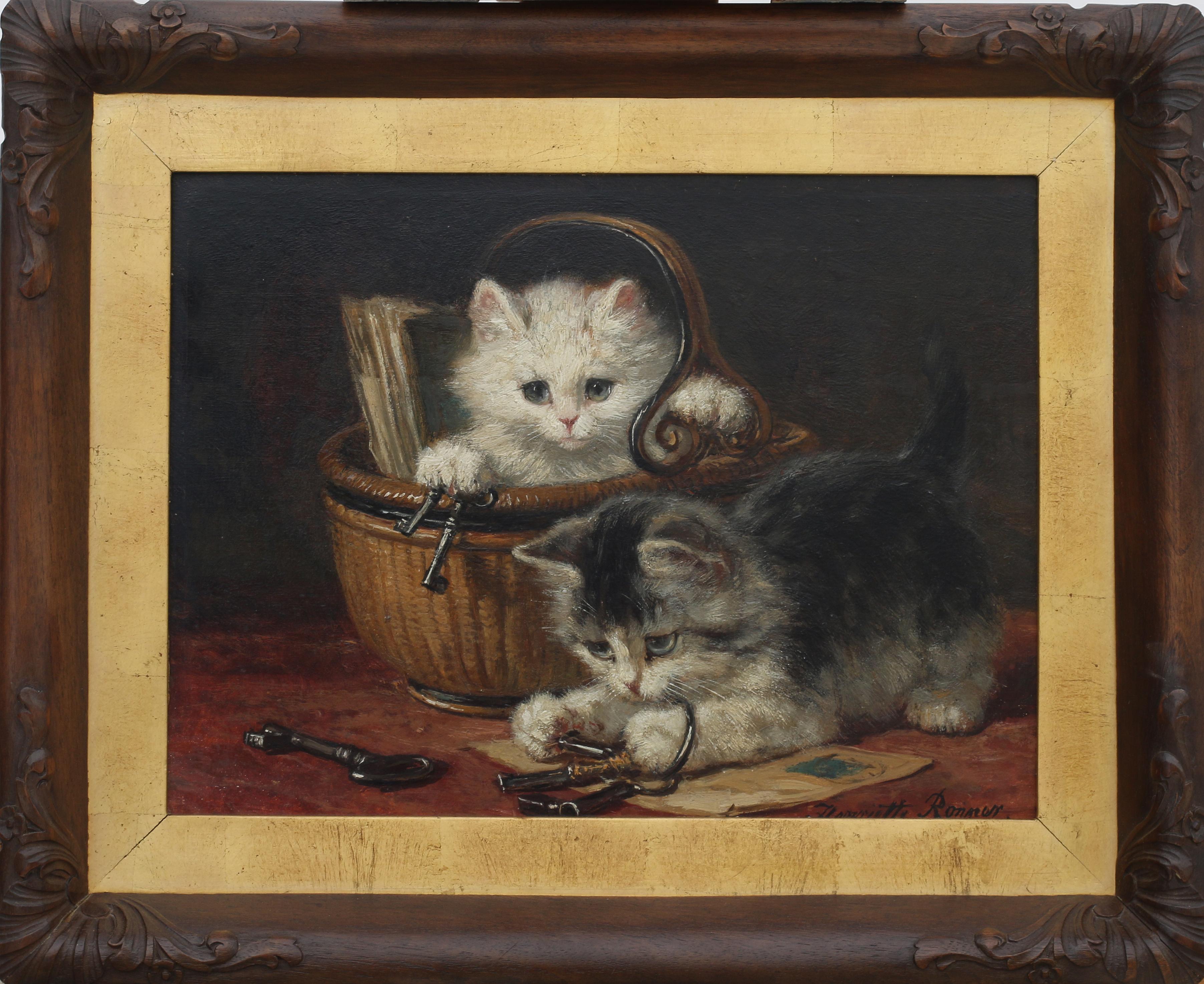 Henriëtte Ronner-Knip (1821-1909) - Image 2 of 4