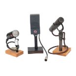 Three RCA microphones: type MI4010, type BK-5B and 88A.