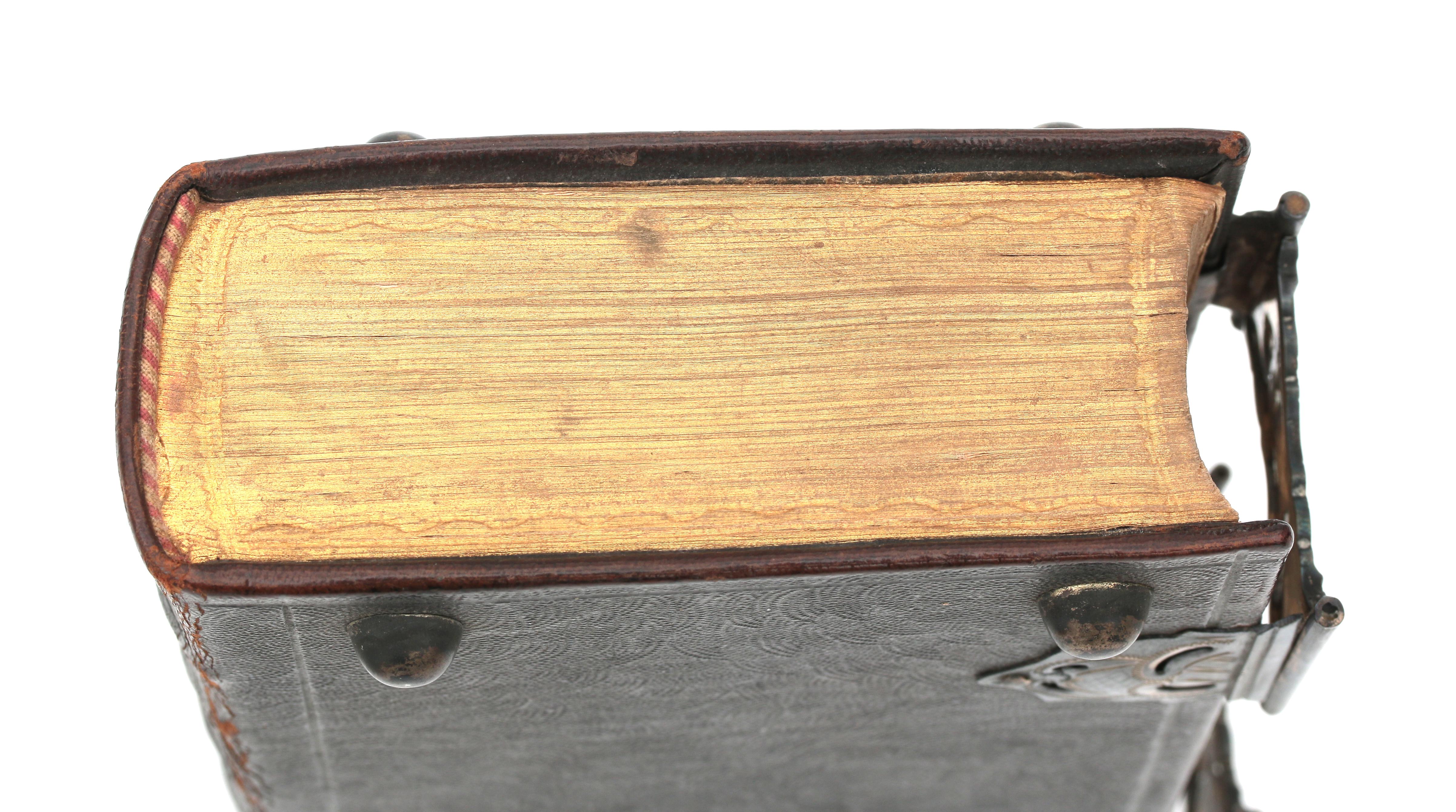 A silver mounted bible.  - Bild 2 aus 5