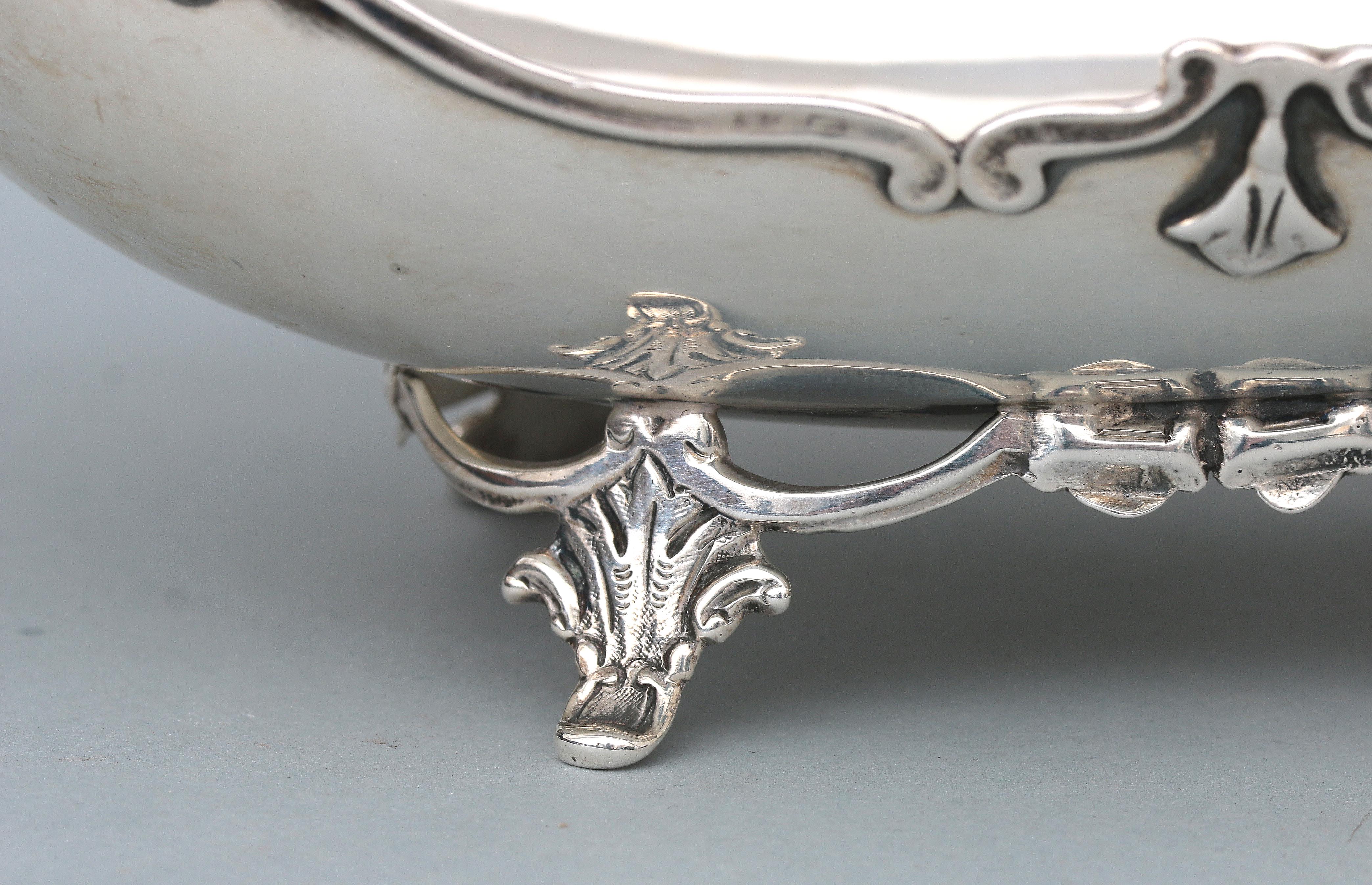 Silver bonbon dish, Birmingham, 1911. - Bild 4 aus 4