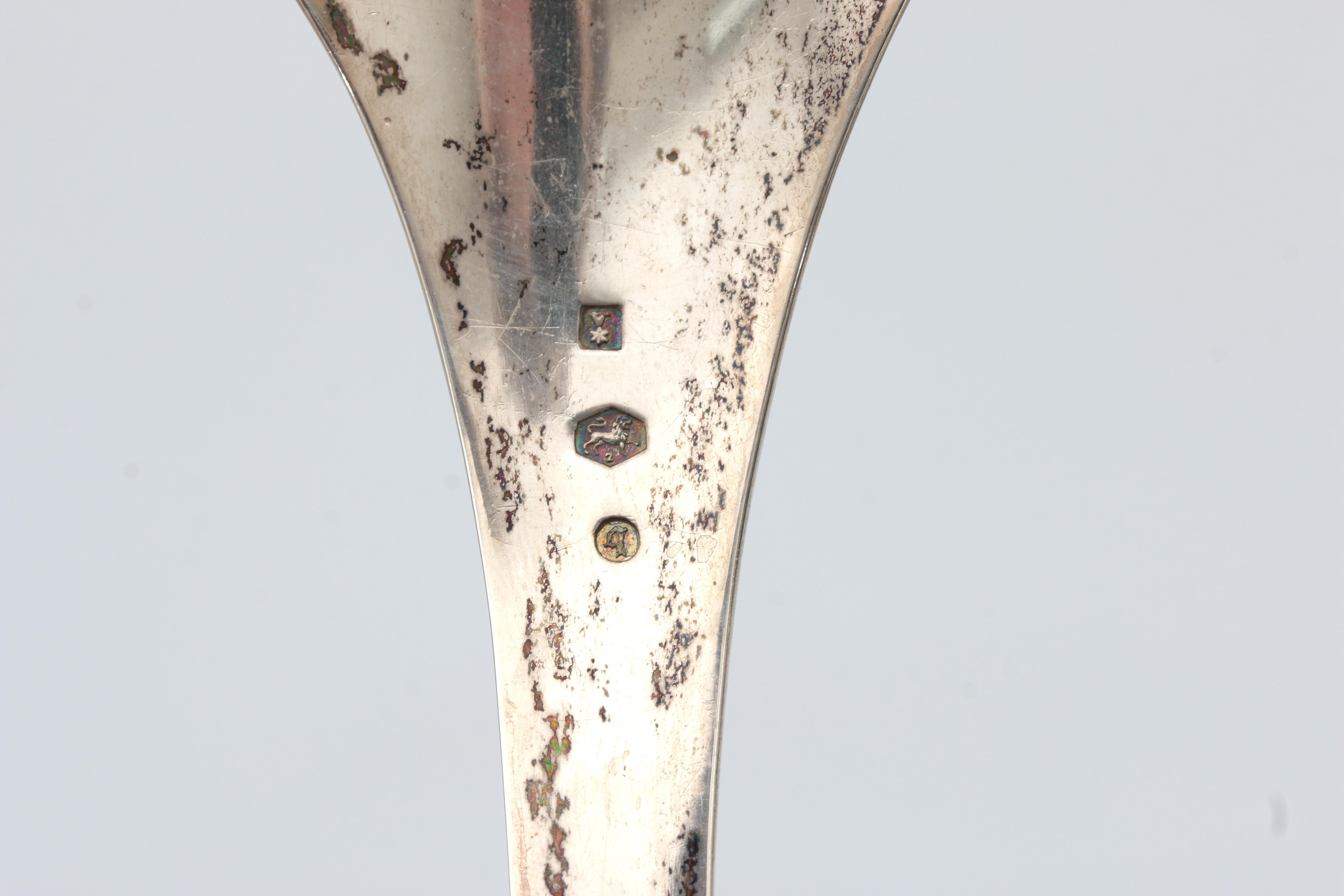 A Dutch silver soup ladle, 1861. - Bild 3 aus 3