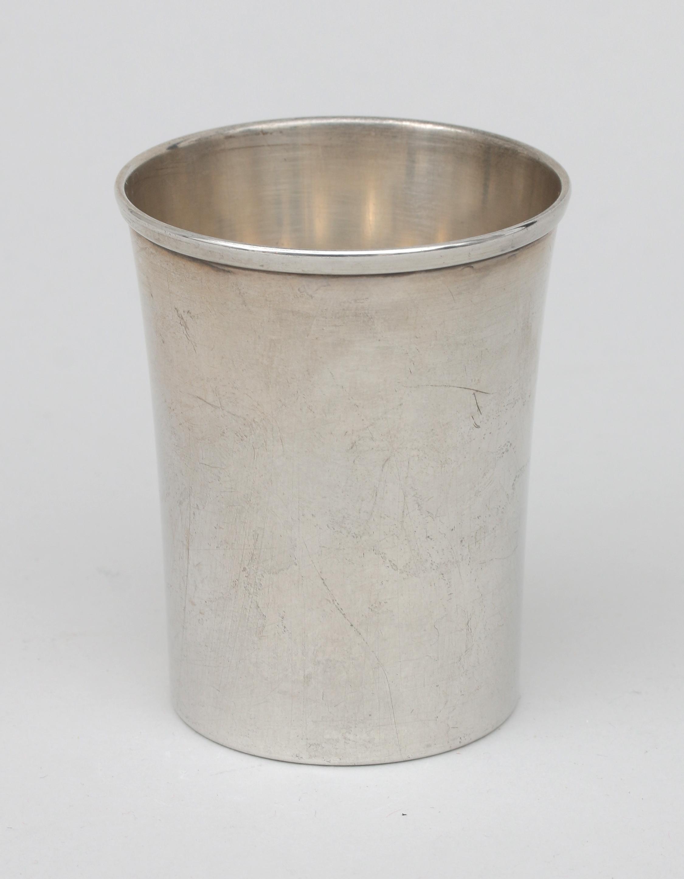 A Dutch silver beaker.