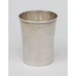 A Dutch silver beaker.