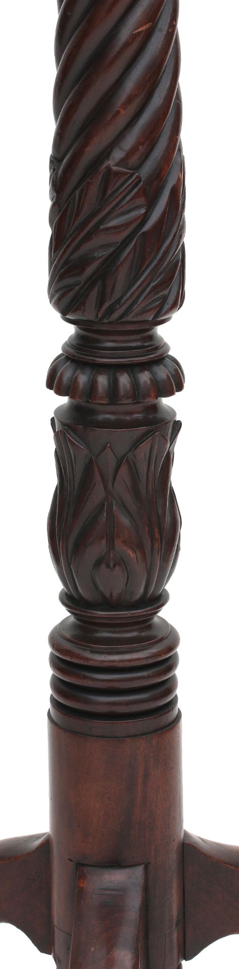 A mahogany pedestal.  - Bild 3 aus 4
