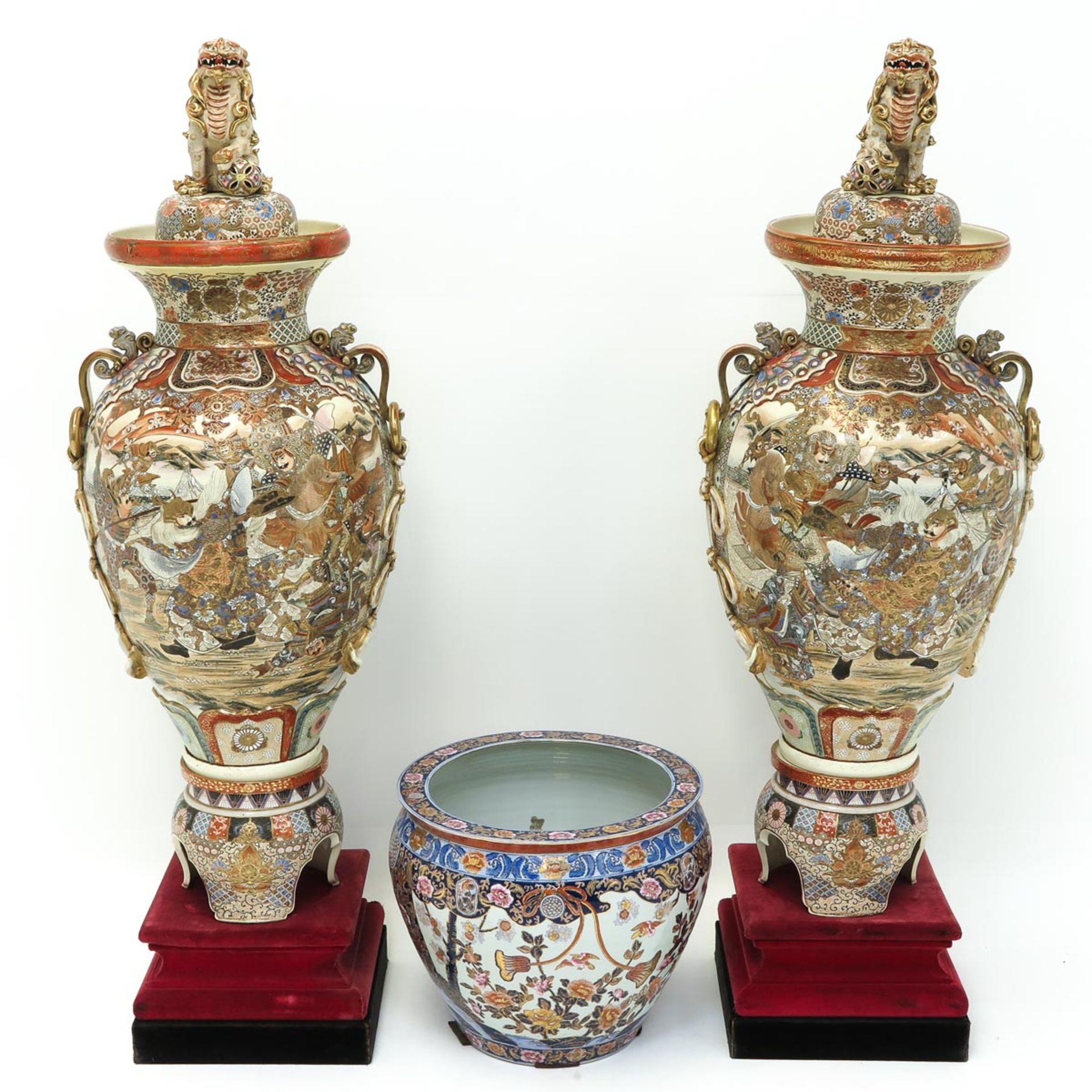 A Collection of Satsuma Porcelain