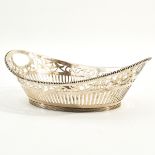 A Dutch Silver Breadbasket