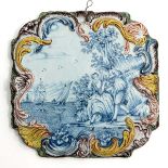 An 18th Century Delft Plaque