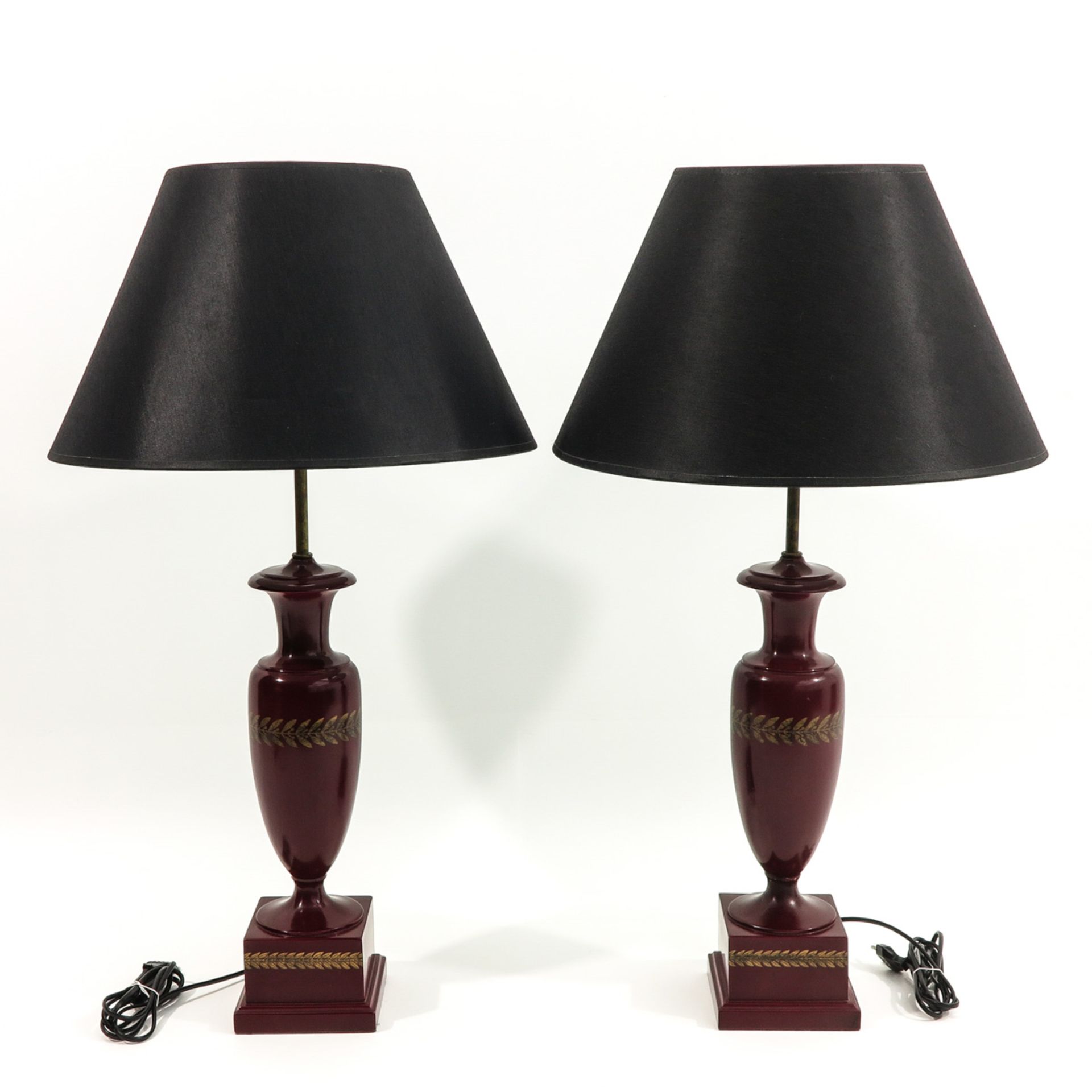 A Lot of 3 Table Lamps - Image 2 of 10