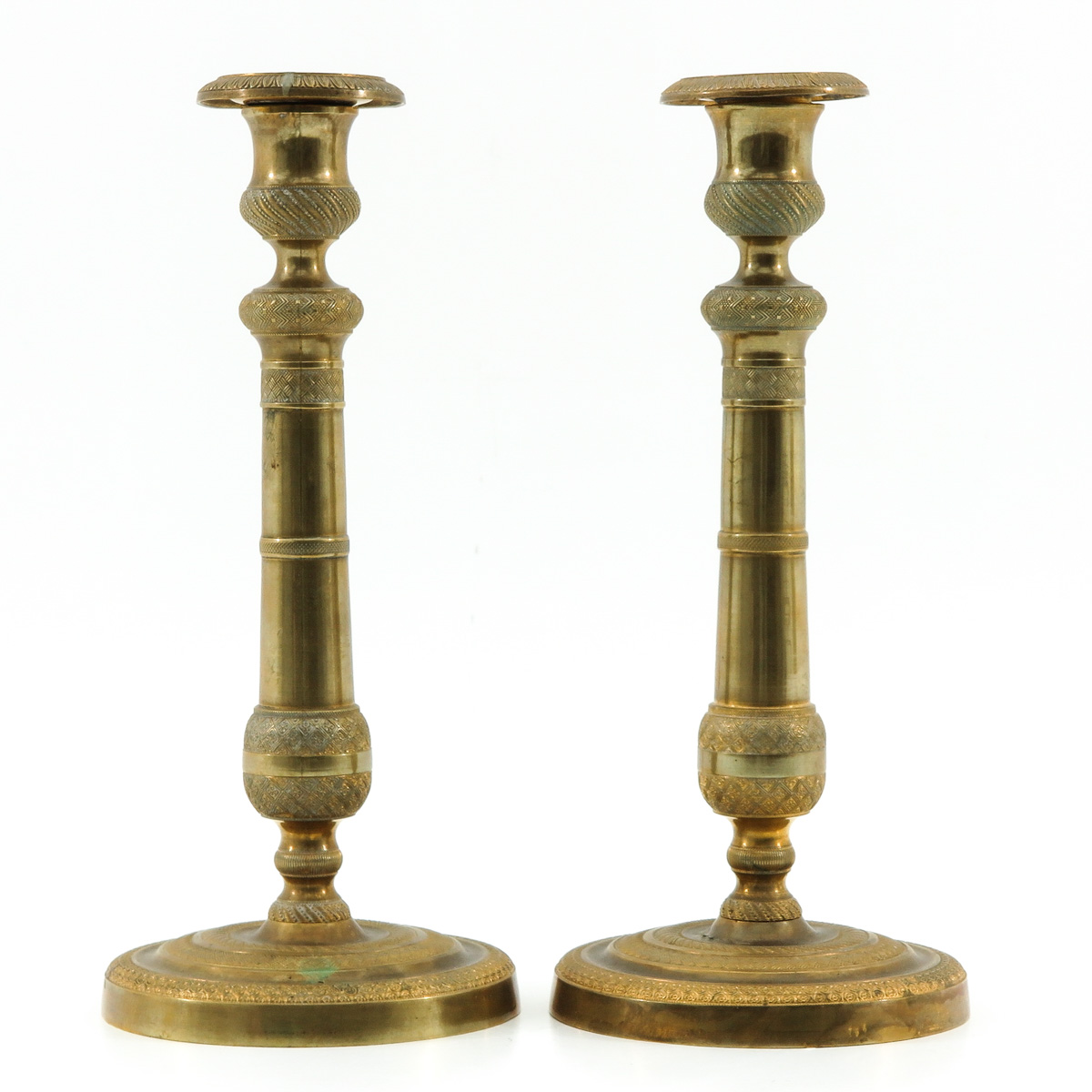 A Pair of French Candlesticks - Image 3 of 6